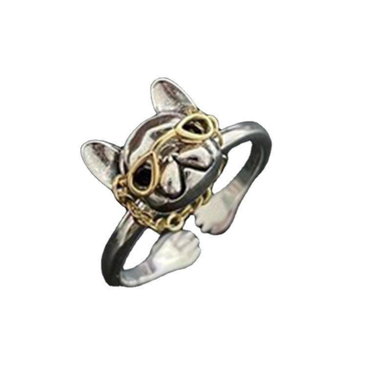 Classy French Bulldog Adjustable Ring