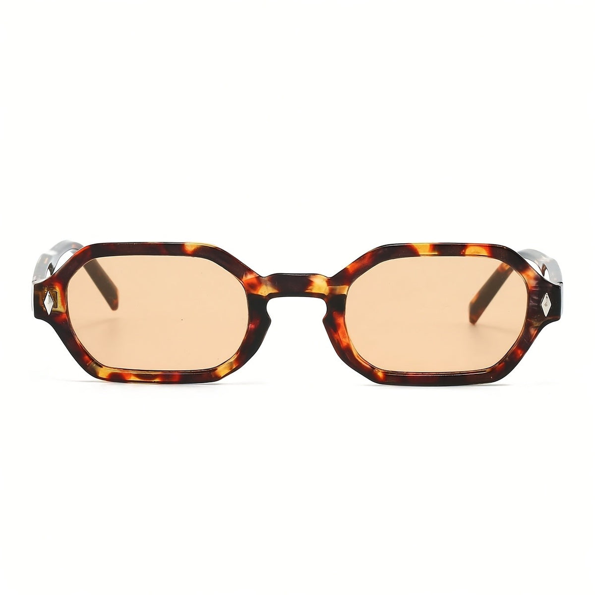 Classy Tortoise Octagon Sunglasses