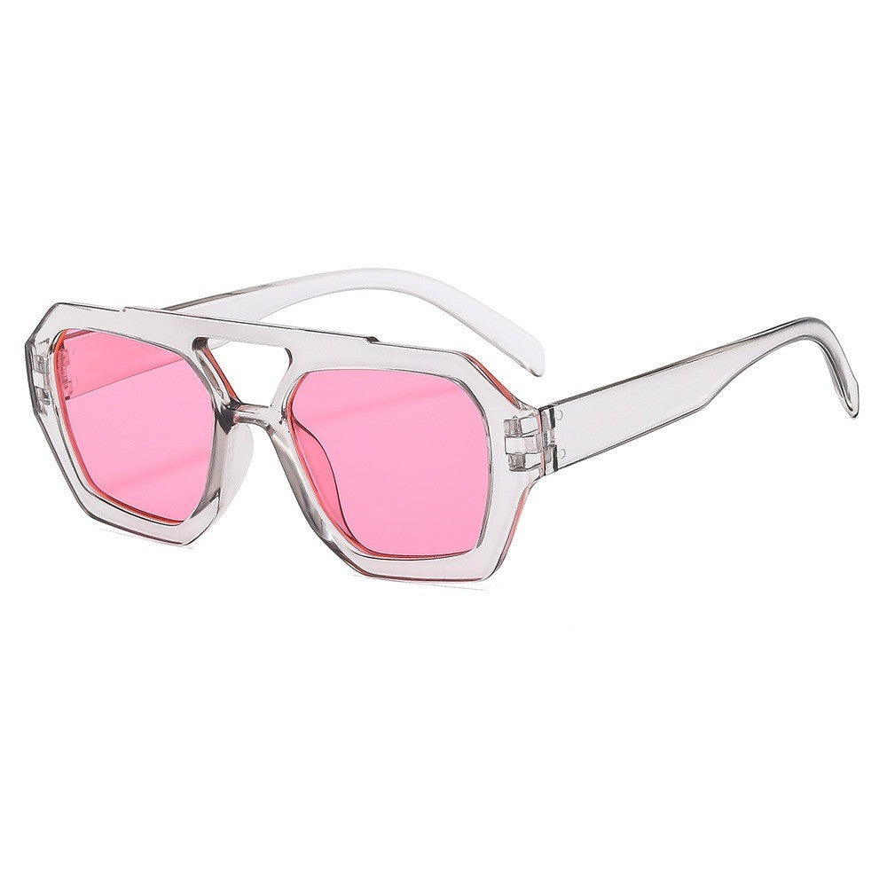 Classy Tortoise Geometric Sunglasses