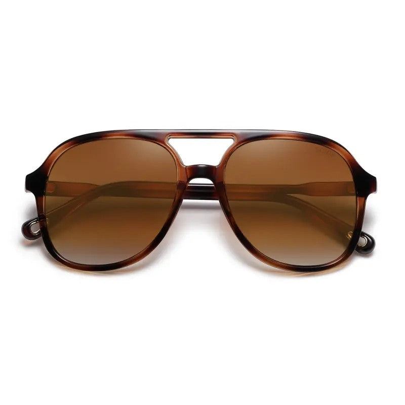 Classy Tortoise Aviator Sunglasses