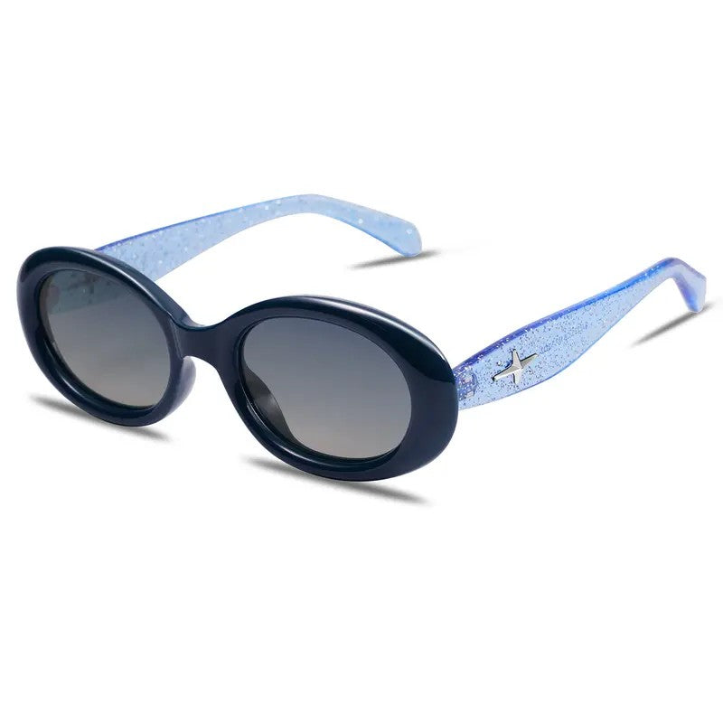 Classy Tortoise Oval Sunglasses