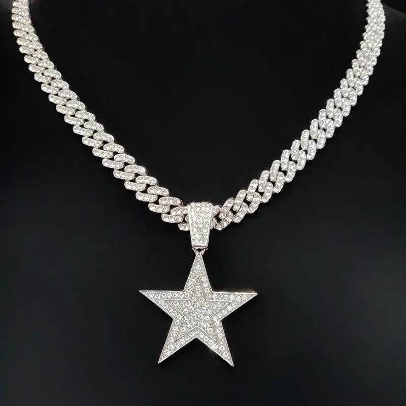 Statement Star Pendant Necklace