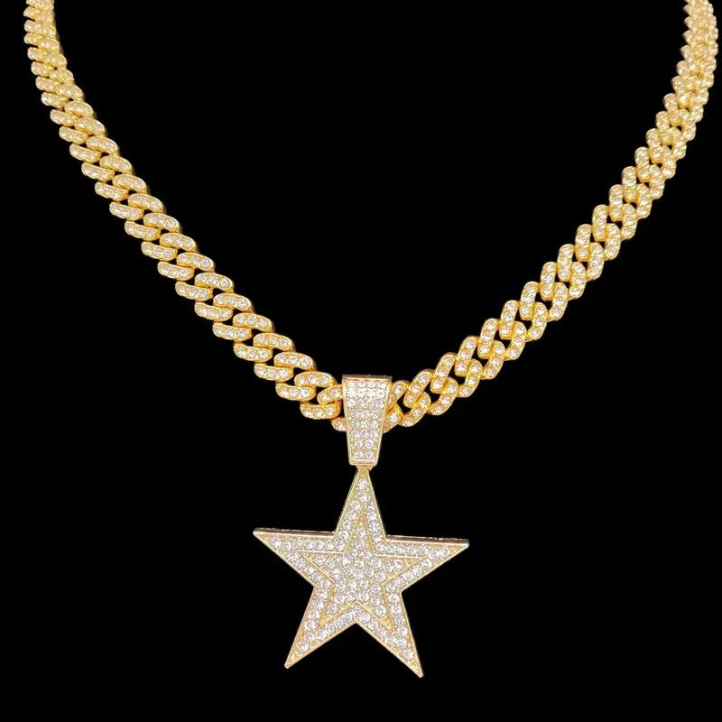 Statement Star Pendant Necklace