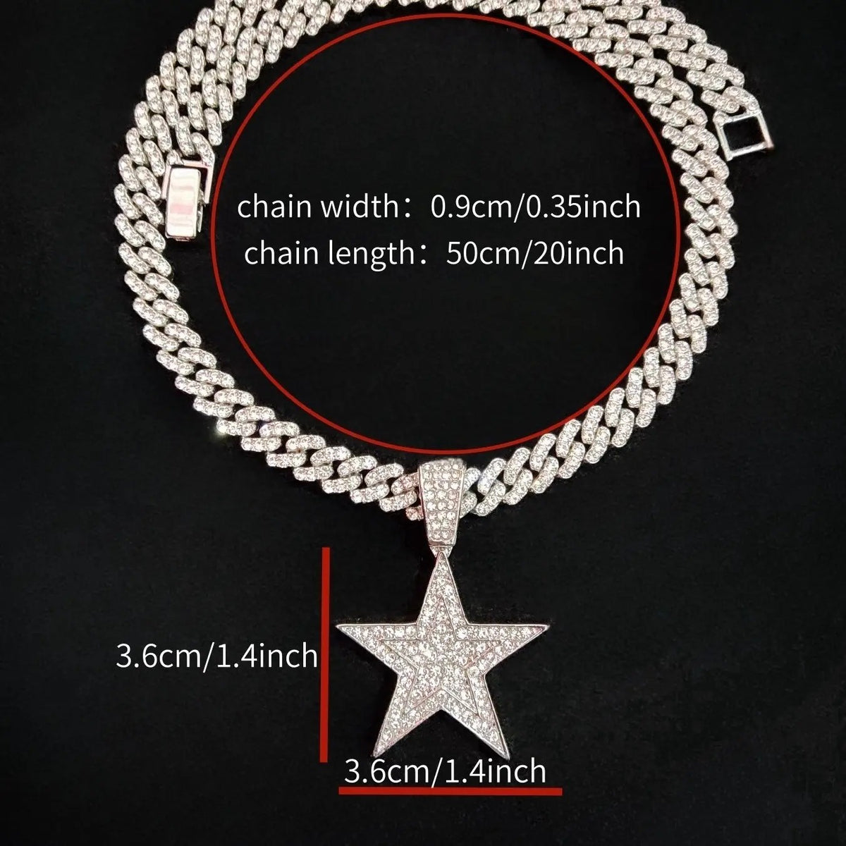 Statement Star Pendant Necklace
