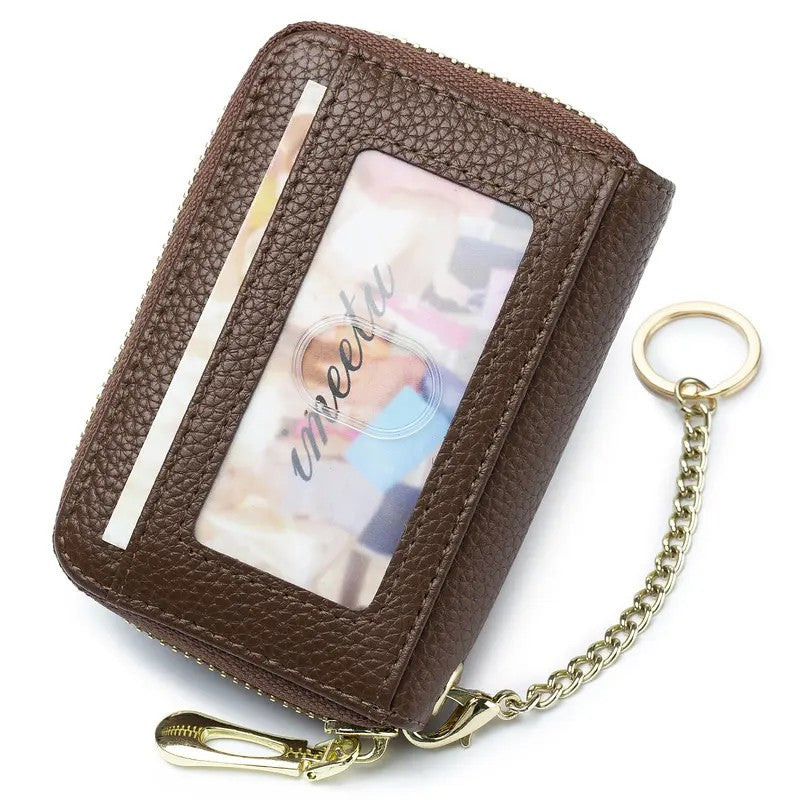 Classy RFID Genuine Leather Cardholder