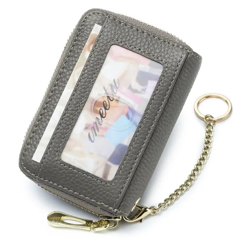 Classy RFID Genuine Leather Cardholder