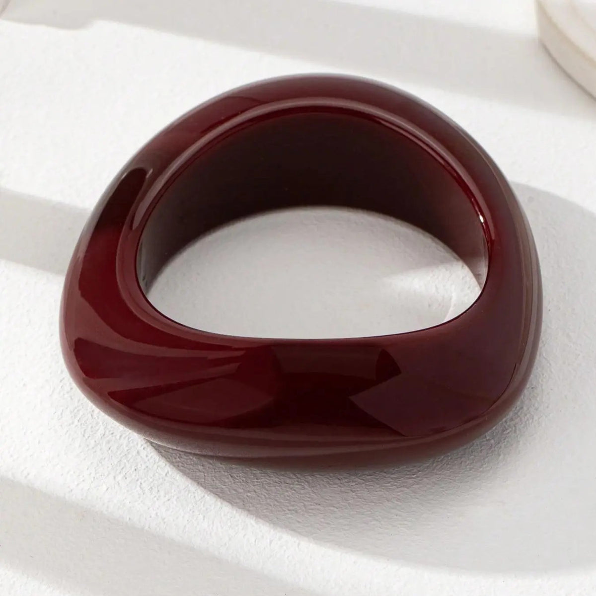 6pc Classy Multi-Tone Resin Bangle Set