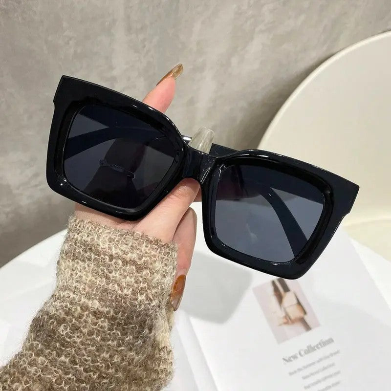 Classy Leopard Square Sunglasses