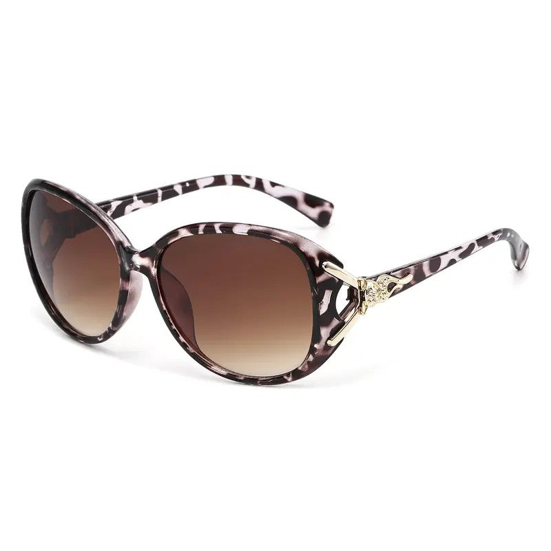 6pc Classy Floral Cat Eye Sunglasses Set