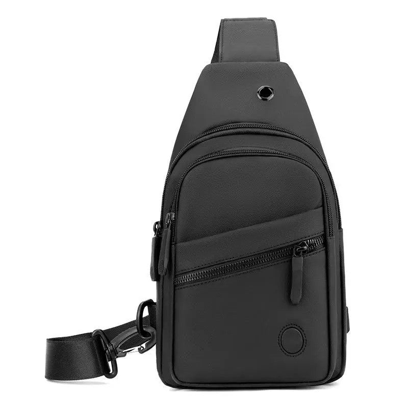 Minimalist Nylon Crossbody Sling Bag