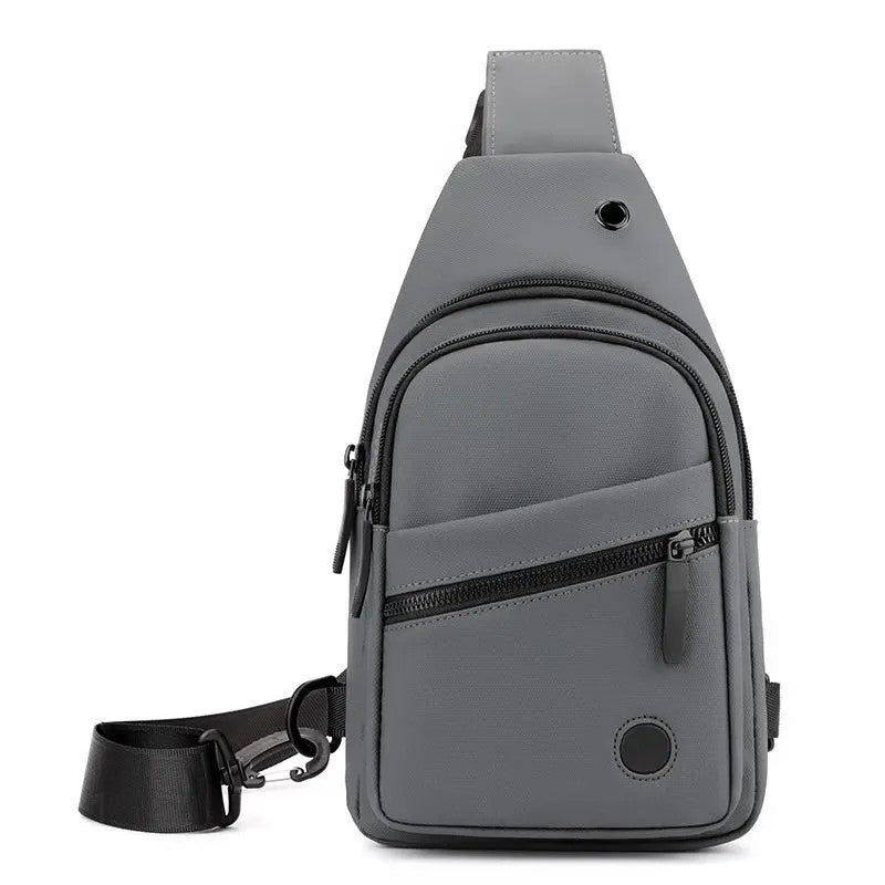 Minimalist Nylon Crossbody Sling Bag