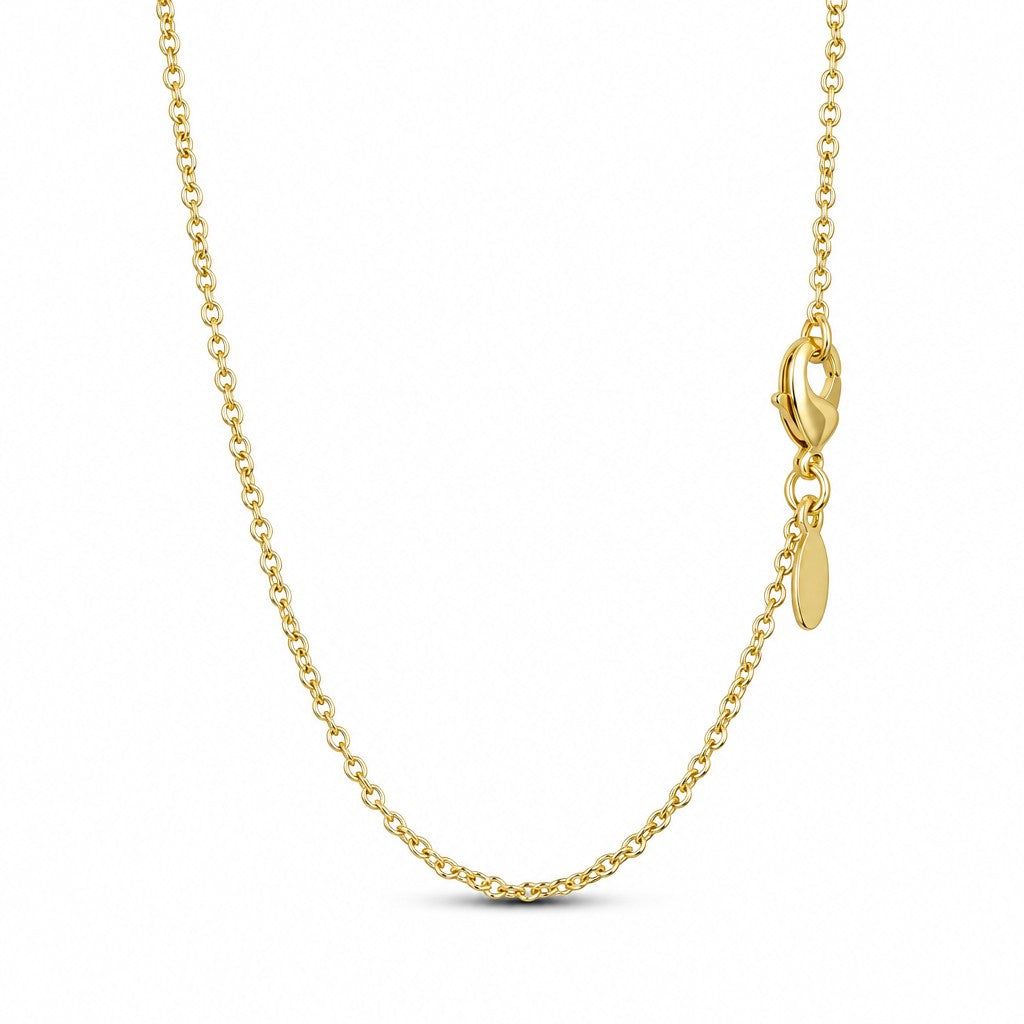 Dainty Cubic Zirconia Initial Pendant