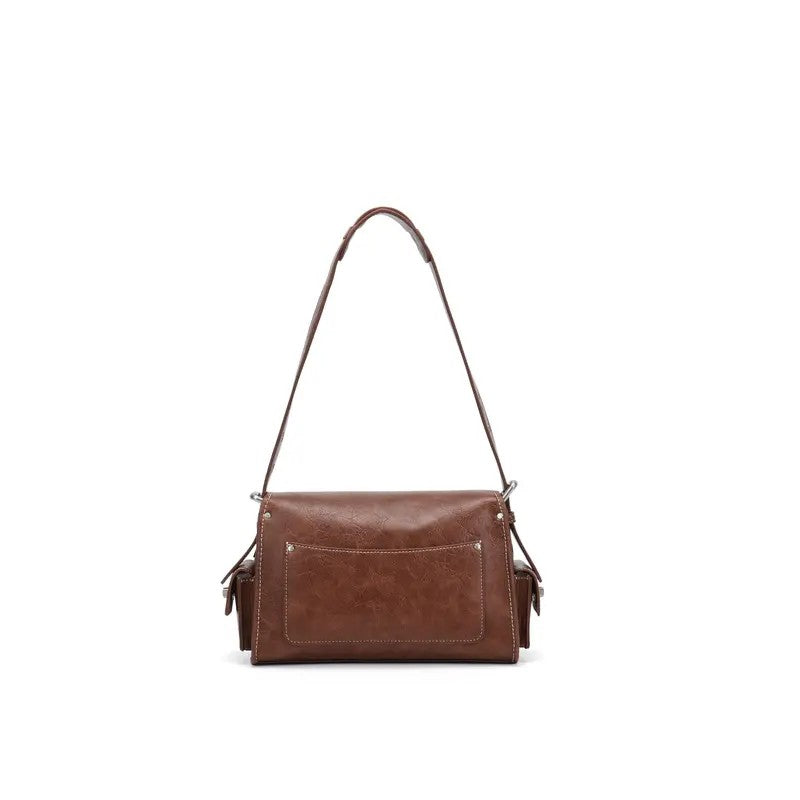Elegant Turnlock Crossbody Bag