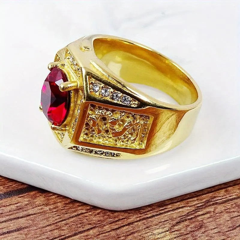 Classy Dragon Motif Ring