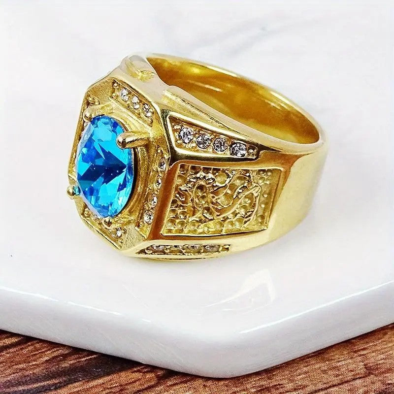 Classy Dragon Motif Ring