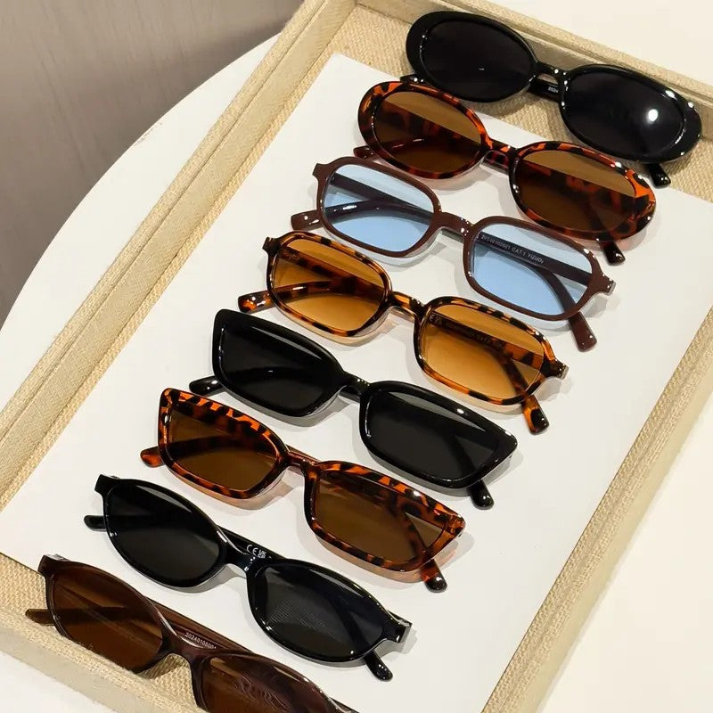 8pc Classy Mixed Frame Sunglasses Set
