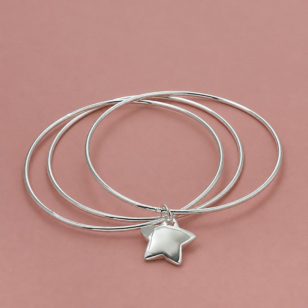 S925 Dainty Star Charm Bracelet