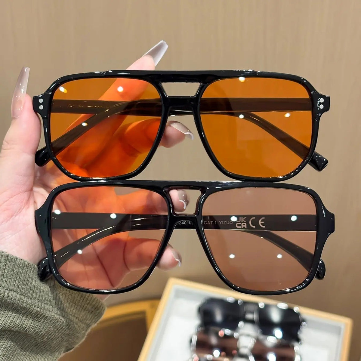 8pc Classy Multicolor PC Sunglasses Set