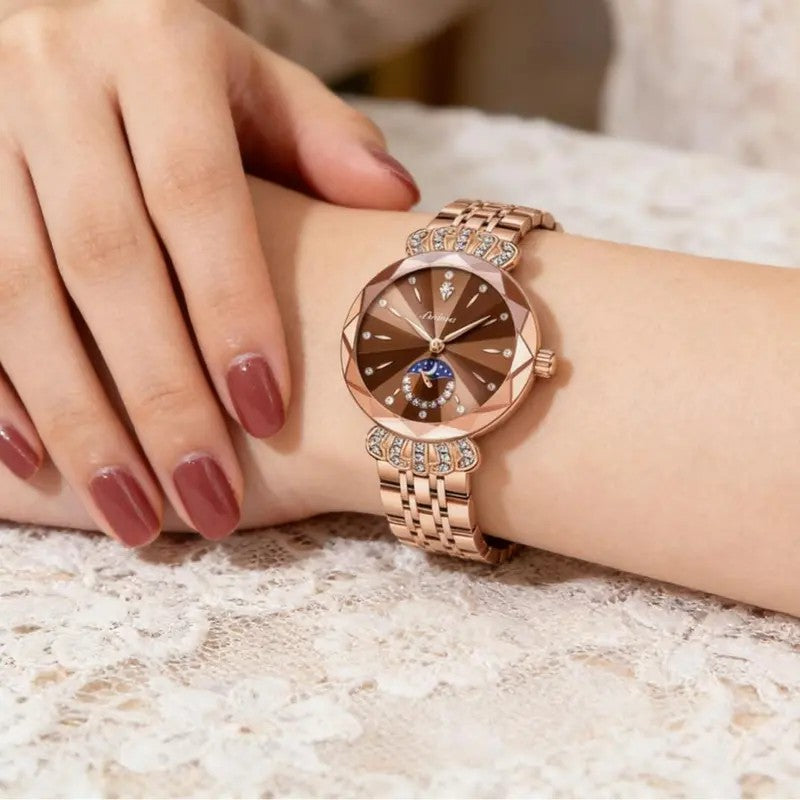 Classy Octagonal Celestial Inspired Watch