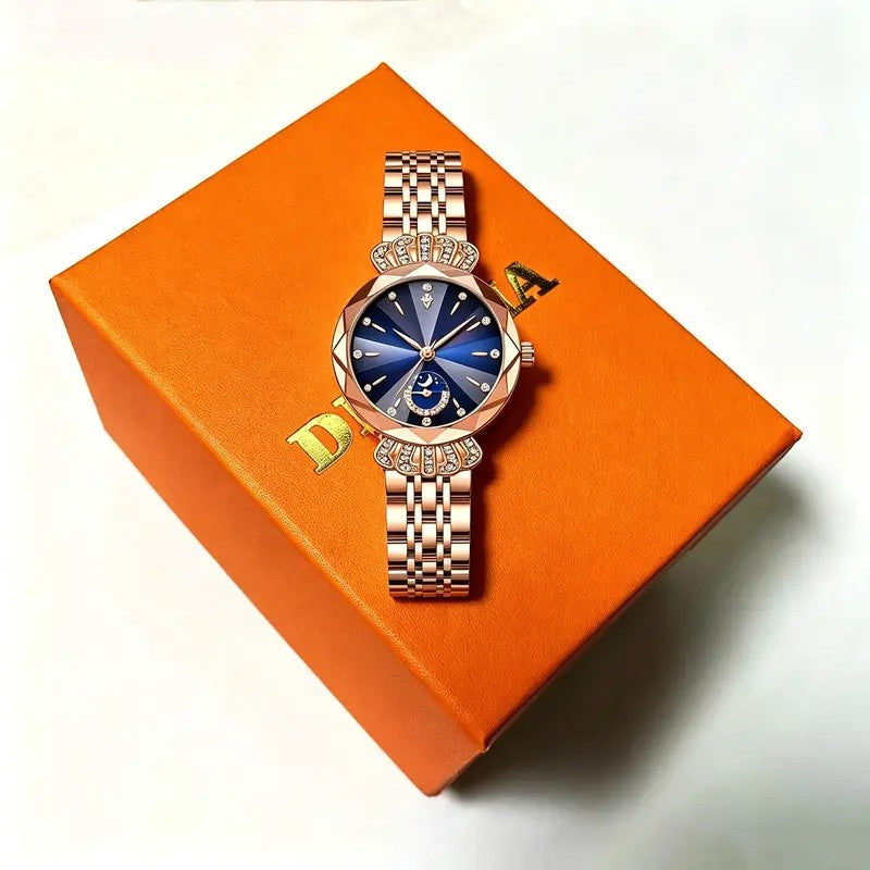 Classy Octagonal Celestial Inspired Watch