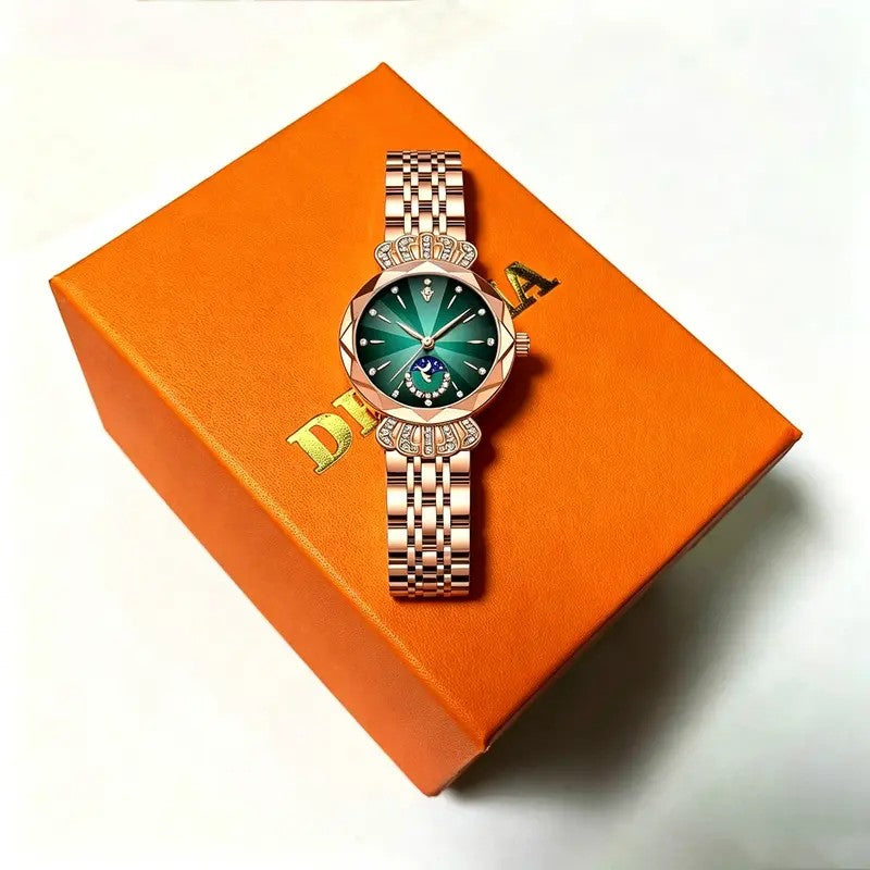 Classy Octagonal Celestial Inspired Watch