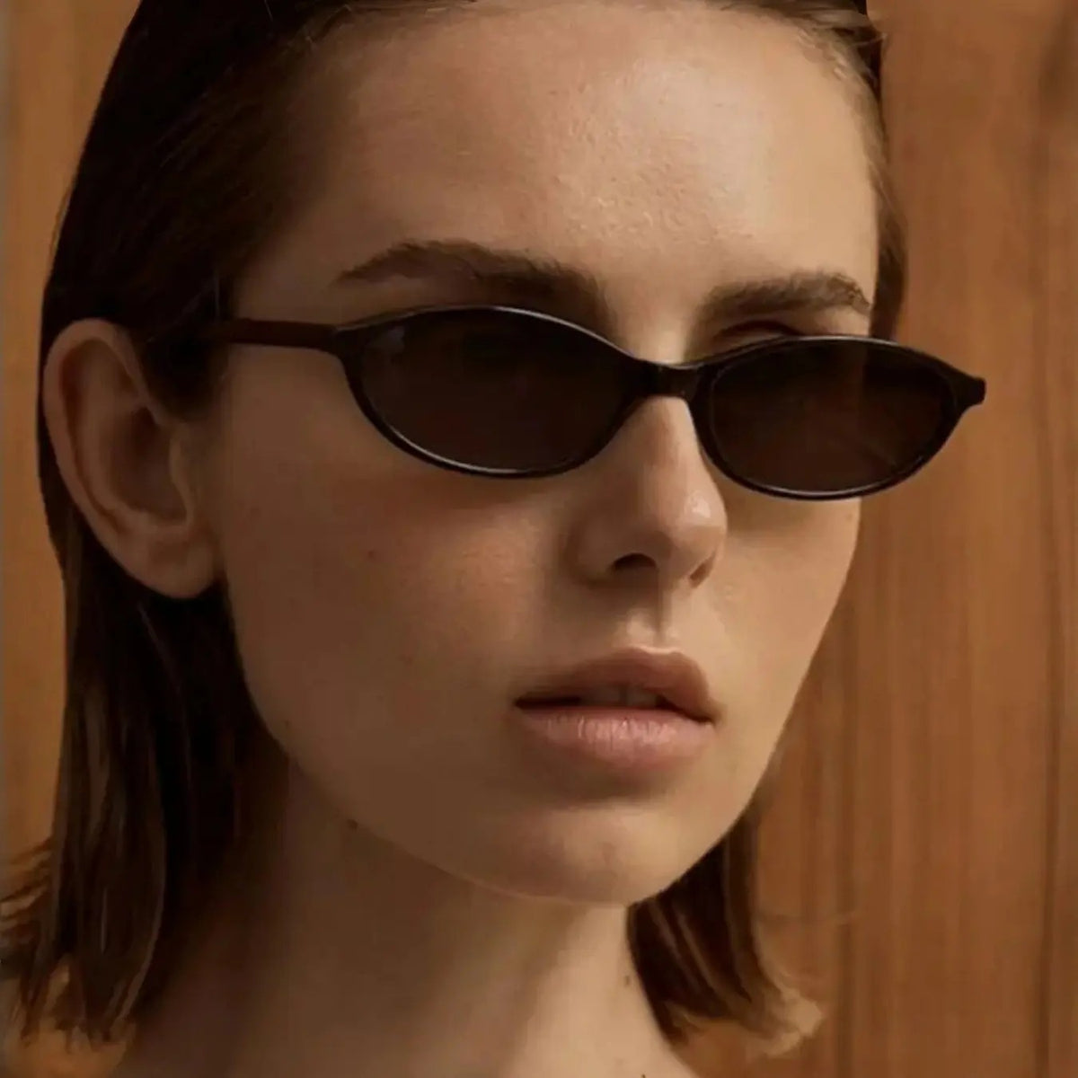 3pc Classy Retro Oval Sunglasses Set