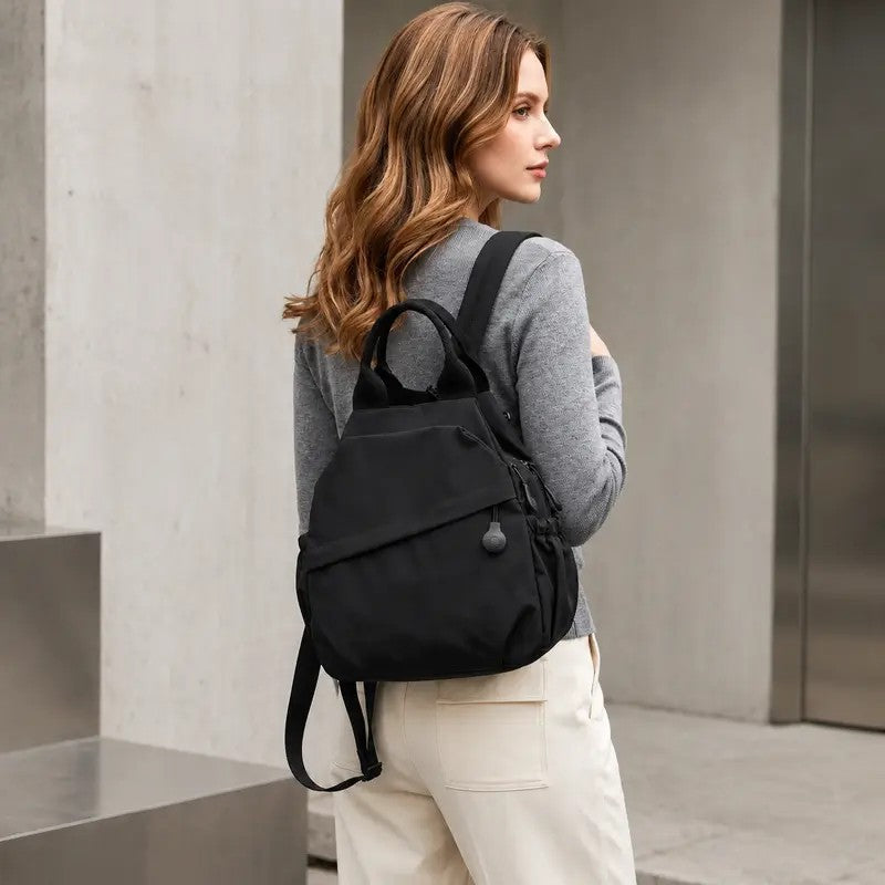 Chic Convertible Nylon Crossbody Bag