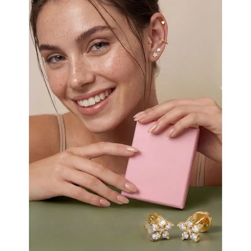 12pc Dainty Mixed Motif Earring Set